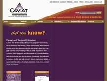 Tablet Screenshot of caviat.org